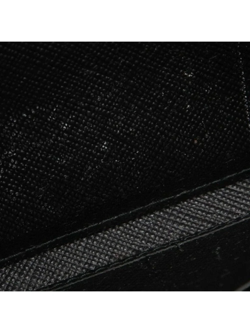 Prada Bifold Wallet Black Saffiano Leather